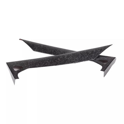 C8 Corvette Carbon Fiber Interior Inner Door Upper Covers | Next-Gen Carbon