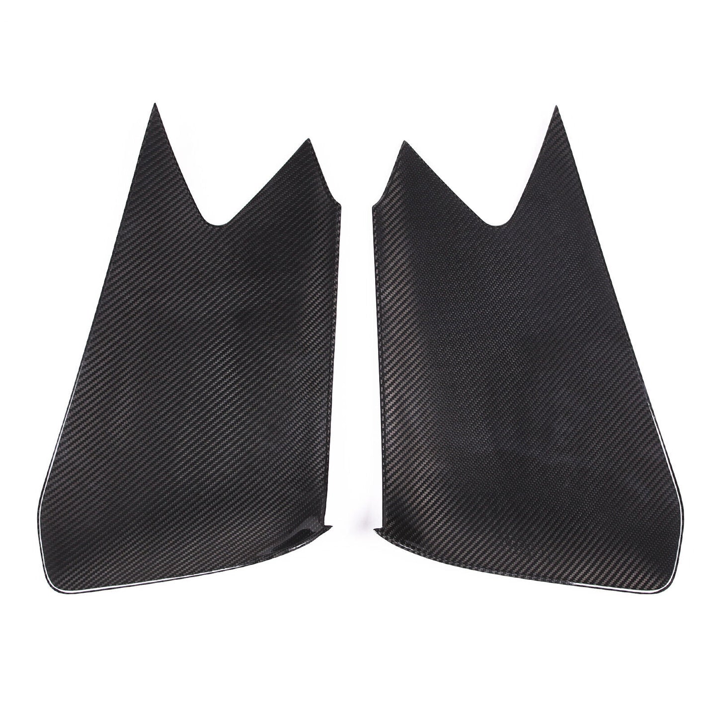 C8 Corvette Hard Carbon Fiber Door Panel Insert Covers | Next-Gen Carbon