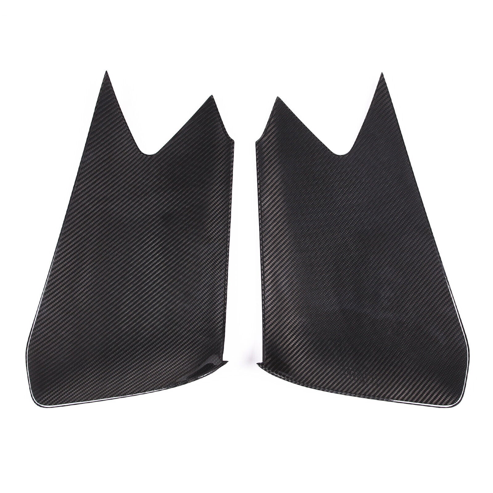 C8 Corvette Hard Carbon Fiber Door Panel Insert Covers | Next-Gen Carbon