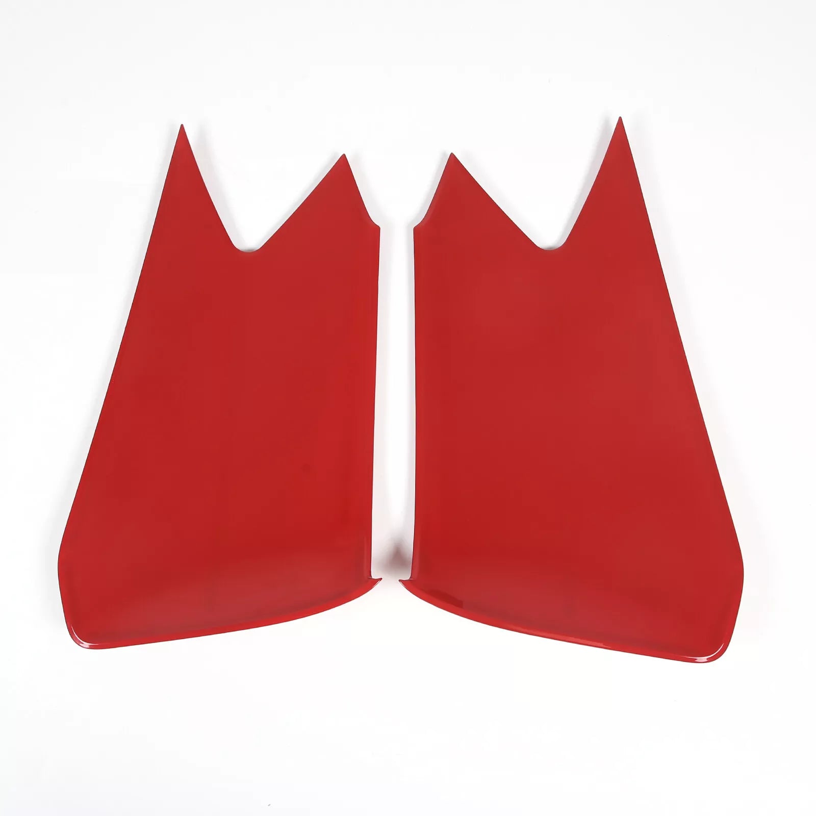 C8 Corvette Red Interior ABS Door Panel Insert Covers