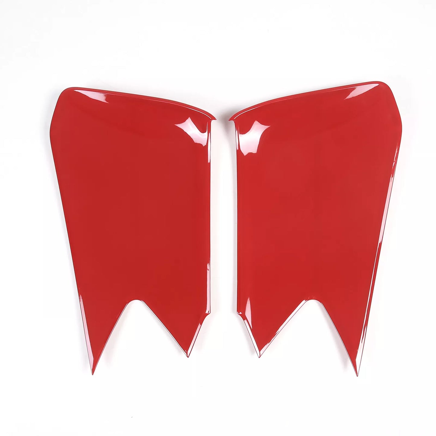 C8 Corvette Red Interior ABS Door Panel Insert Covers