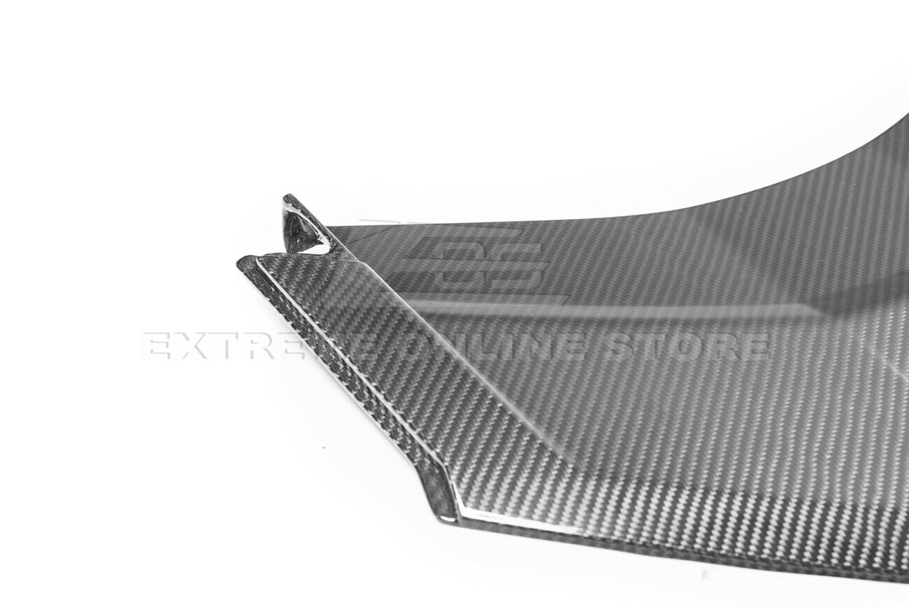 C8 Corvette Coupe Carbon Fiber Lower Window Trim