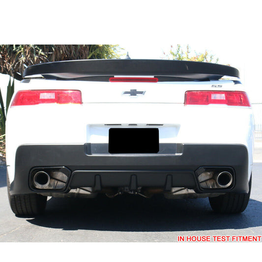 2014 - 15 Camaro Quad Tipped Rear Diffuser