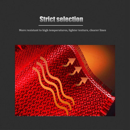 2016 - 24 Camaro Real Carbon Fiber Center Console Overlay Cover | Black / Red Carbon