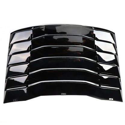 2016 - 24 Camaro Gloss Black Rear Window Louvers