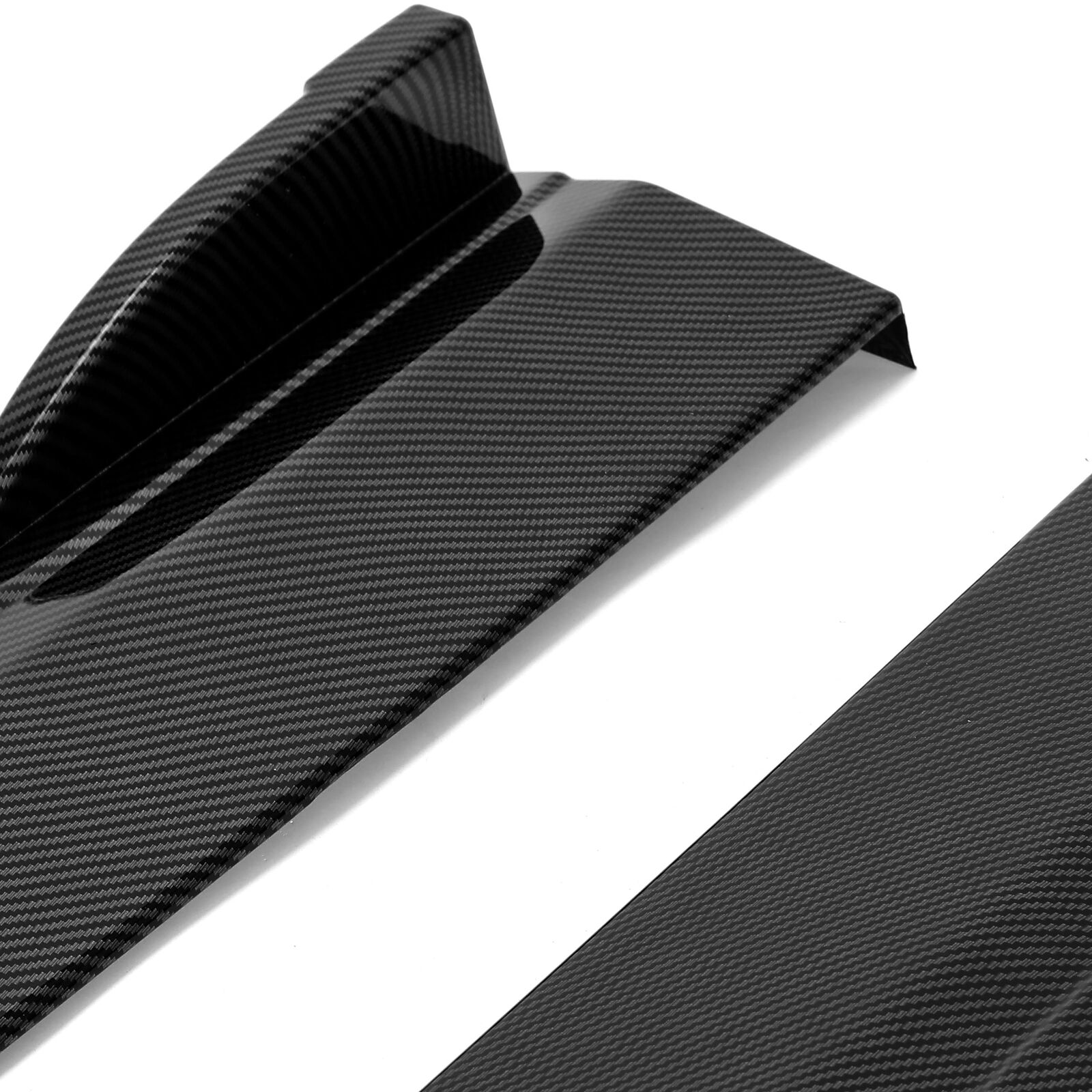 2015 - 24 Charger SRT Scatpack Slim Splitter &amp; Side Skirts Kit (Unpainted/Gloss/Carbon)
