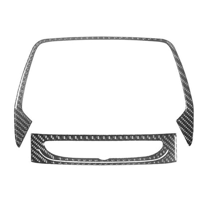 2016 - 24 Camaro Real Soft Carbon Fiber 8" Radio Screen Insert Trim Cover | Next-Gen Carbon