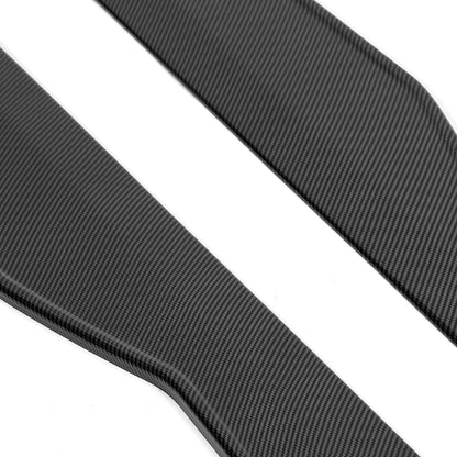 2015 - 24 Charger SRT Scatpack Slim Splitter &amp; Side Skirts Kit (Unpainted/Gloss/Carbon)