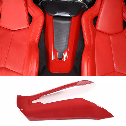 C8 Corvette Red Interior ABS Rear Center Waterfall Speaker Cover