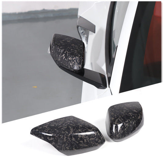 C8 Corvette Forged Carbon Fiber Mirror Cover Caps