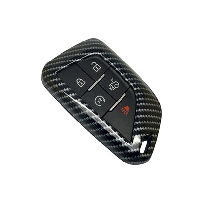 2020+ Cadillac Escalade / CT4 / CT5 ASB Key Fob Covers | Black / Red / Carbon Fiber