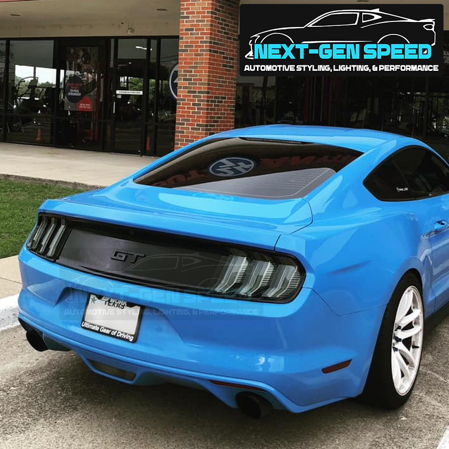 2015 - 23 Mustang Smoked Sequential Tail Lights (5 Mode)