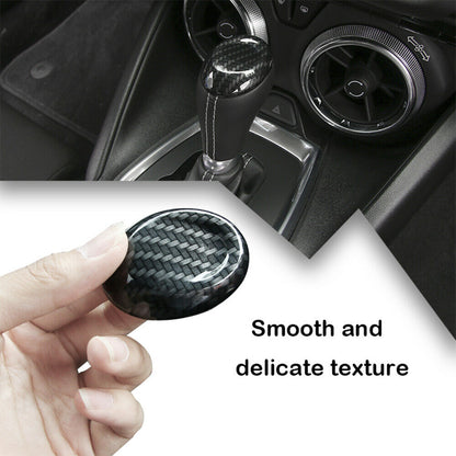 2016 - 24 Camaro Carbon Fiber/Colored Shifter Cap Cover (4 Colors)