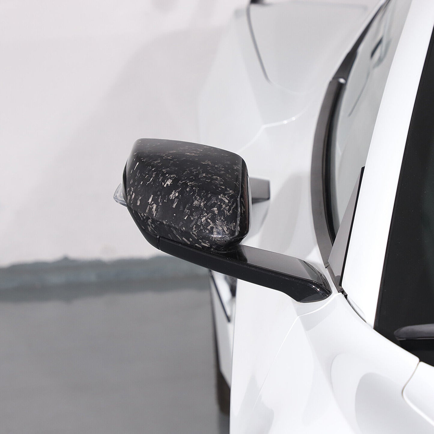 C8 Corvette Forged Carbon Fiber Mirror Cover Caps