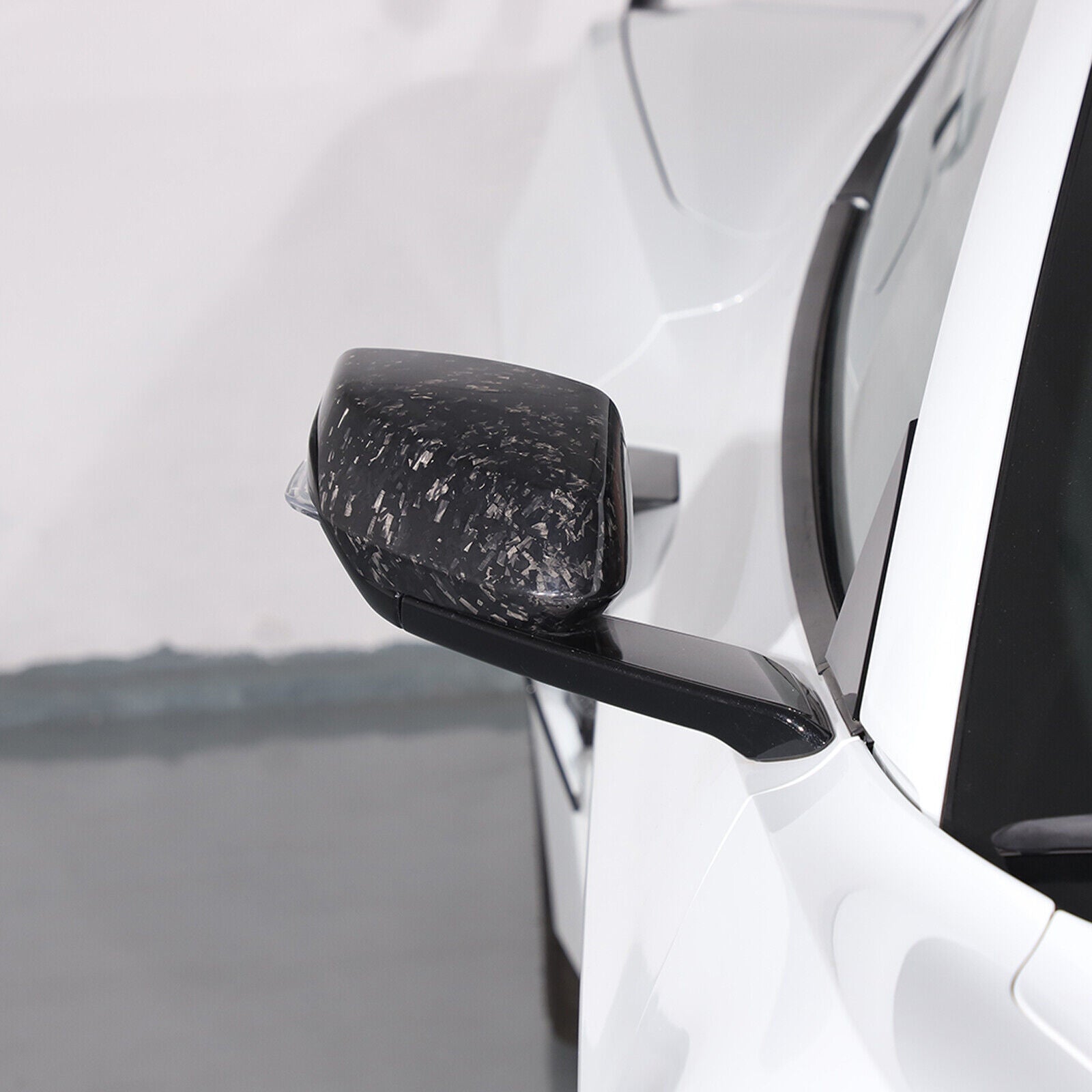 C8 Corvette Forged Carbon Fiber Mirror Cover Caps