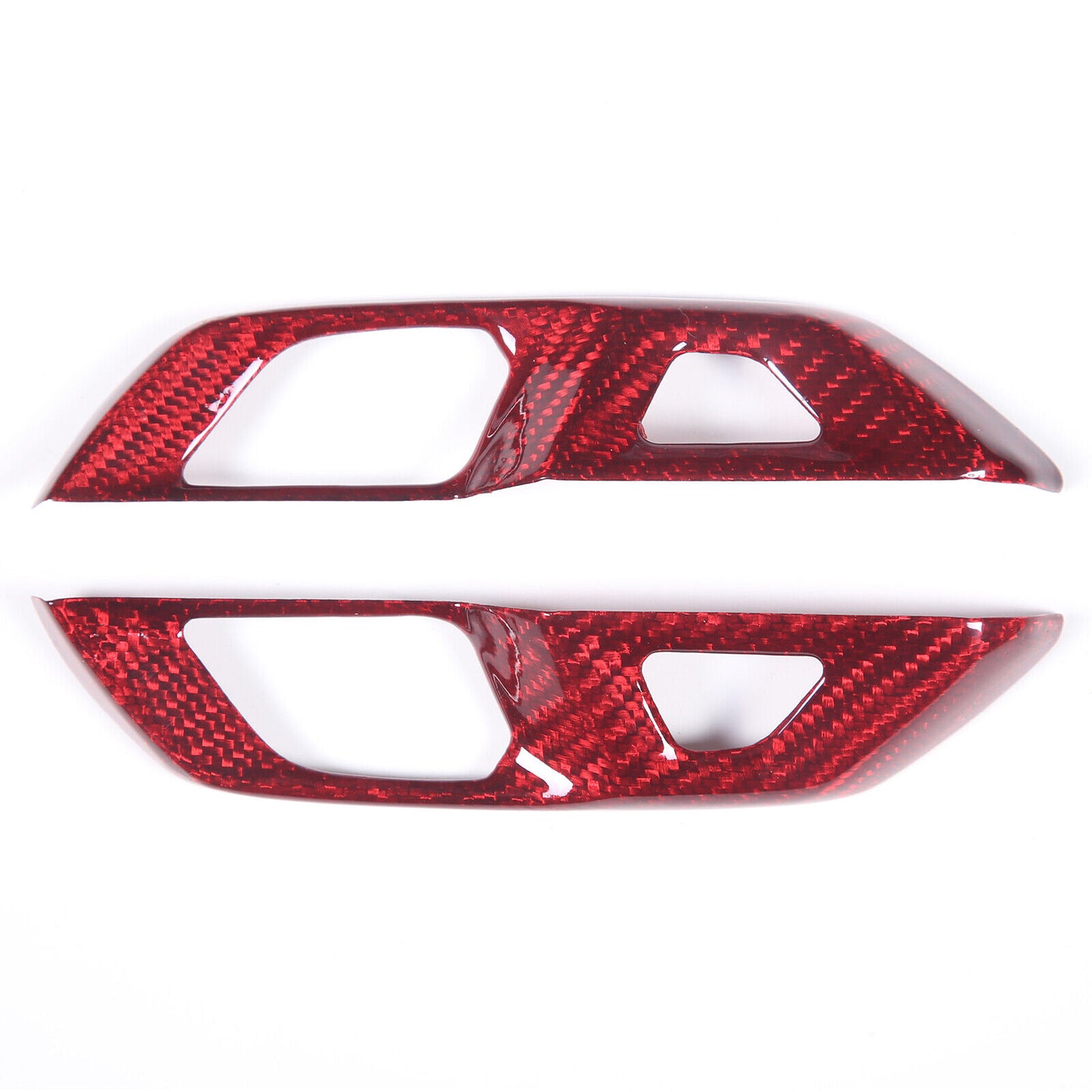 C8 Corvette Carbon Fiber Unlock/Lock Button Trim Cover | Next-Gen Carbon