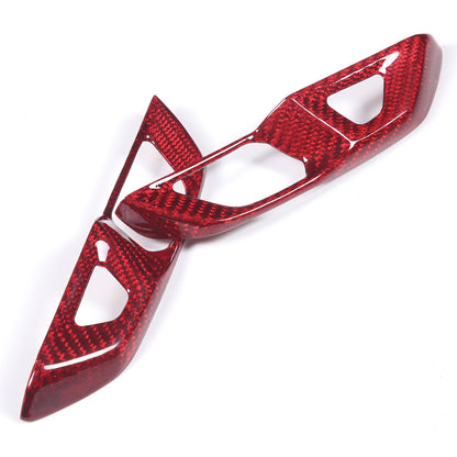 C8 Corvette Carbon Fiber Unlock/Lock Button Trim Cover | Next-Gen Carbon