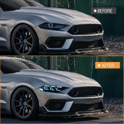 2015 - 23  Mustang RGB GTD Style LED Headlights