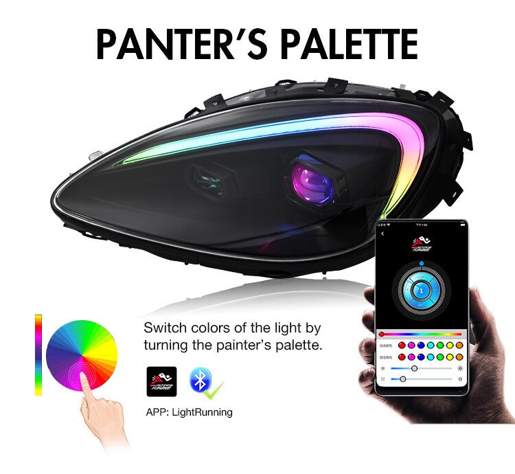 2005 - 13 Corvette C6 RGB LED Headlights