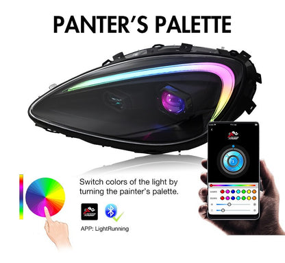 2005 - 13 Corvette C6 RGB LED Headlights
