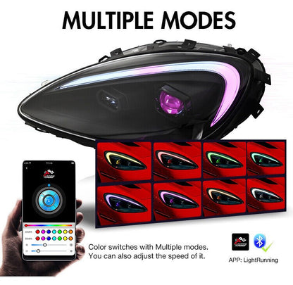 2005 - 13 Corvette C6 RGB LED Headlights