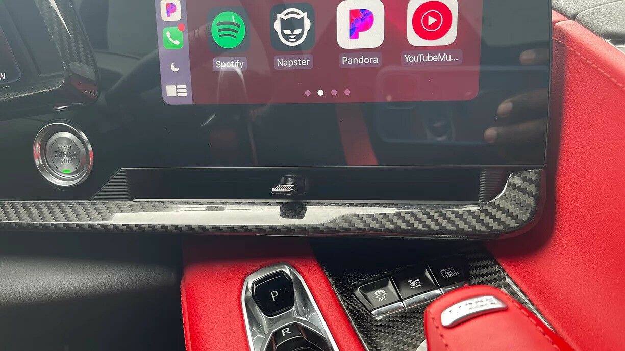 C8 Corvette Carbon Fiber Interior Trim Kit - 12PC | Next-Gen Carbon