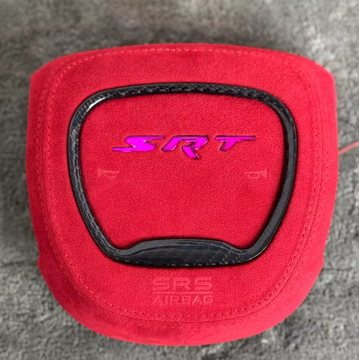 Dodge Charger/Challenger SRT RGB LED Customizable Steering Wheel Airbag Cover