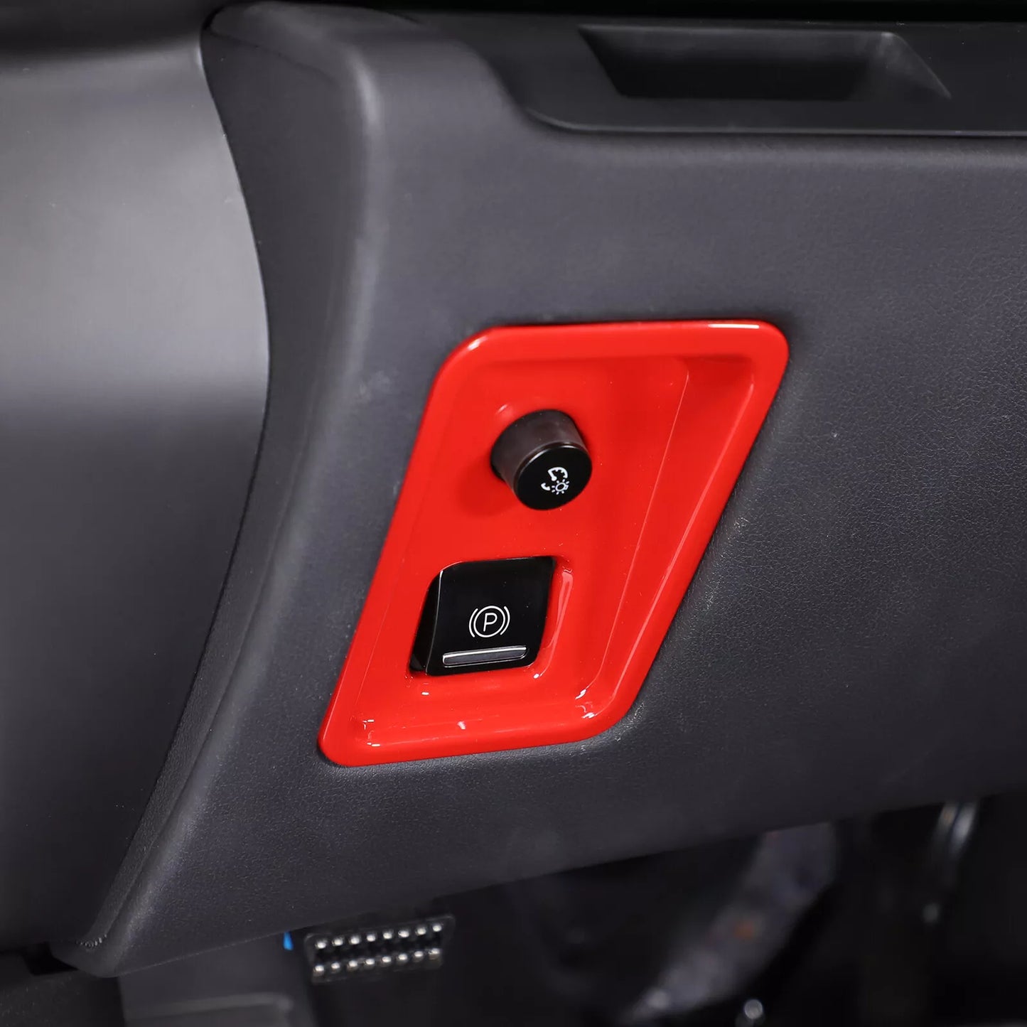 C8 Corvette Red Interior ABS Emergency Parking Brake