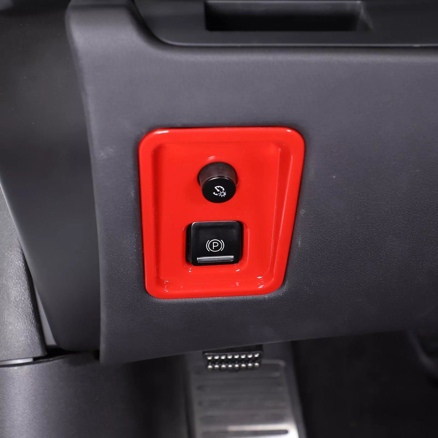 C8 Corvette Red Interior ABS Emergency Parking Brake