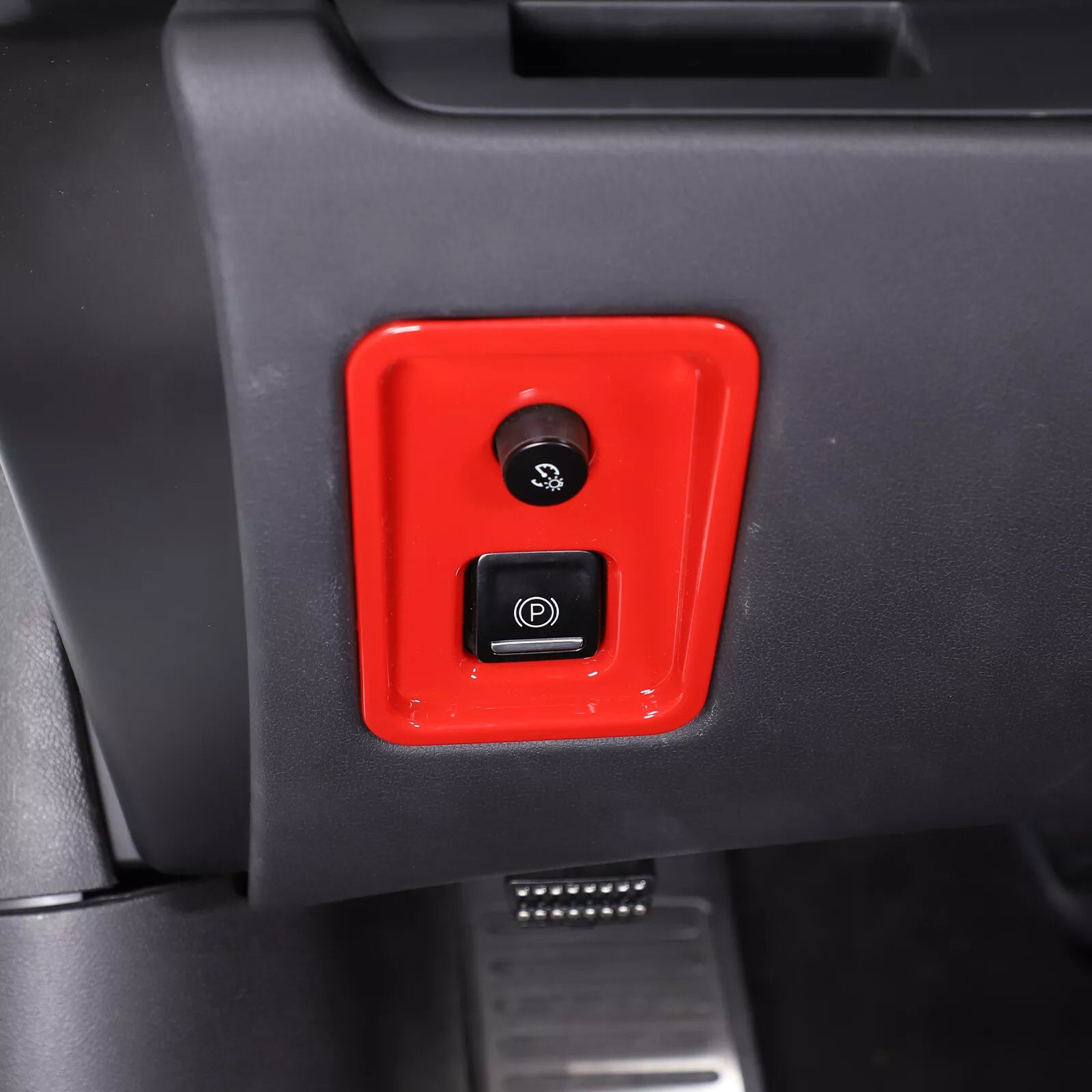 C8 Corvette Red Interior ABS Emergency Parking Brake