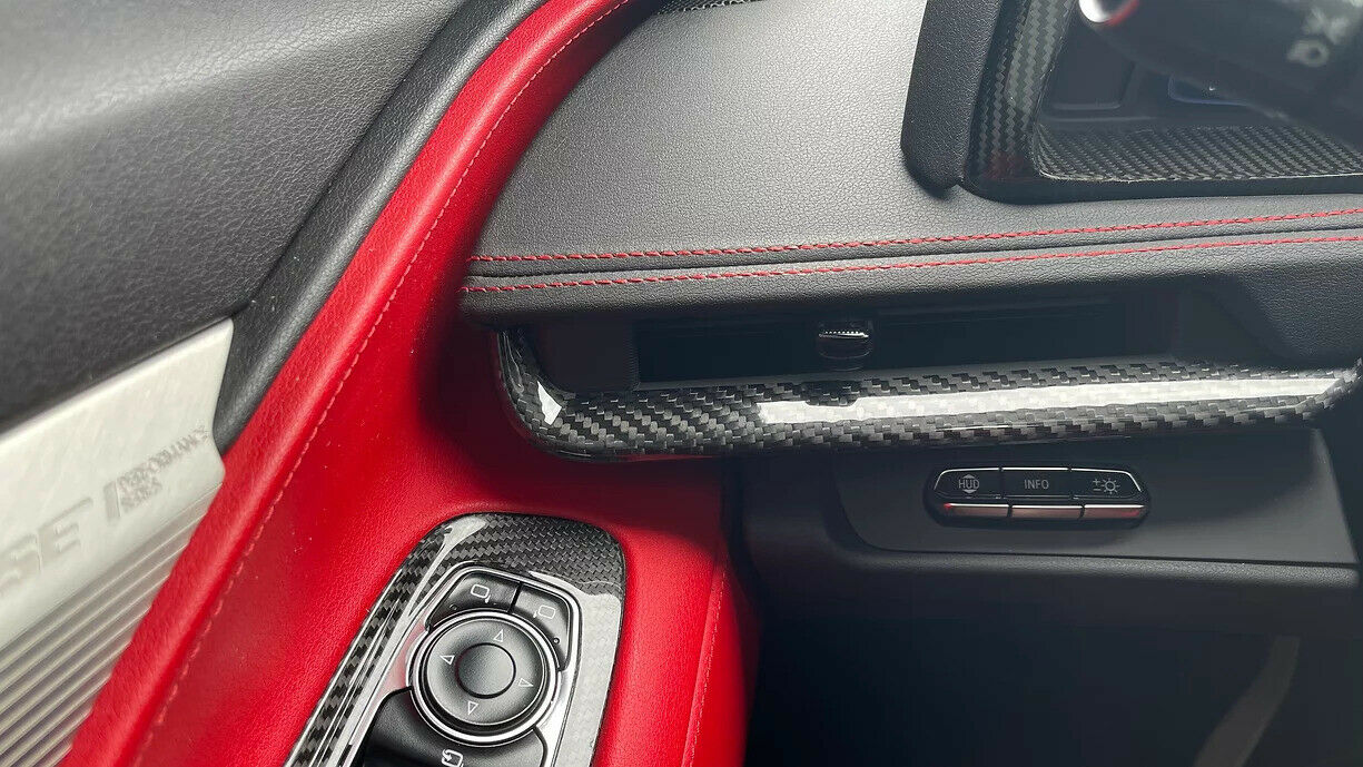 C8 Corvette Carbon Fiber Interior Trim Kit - 12PC | Next-Gen Carbon