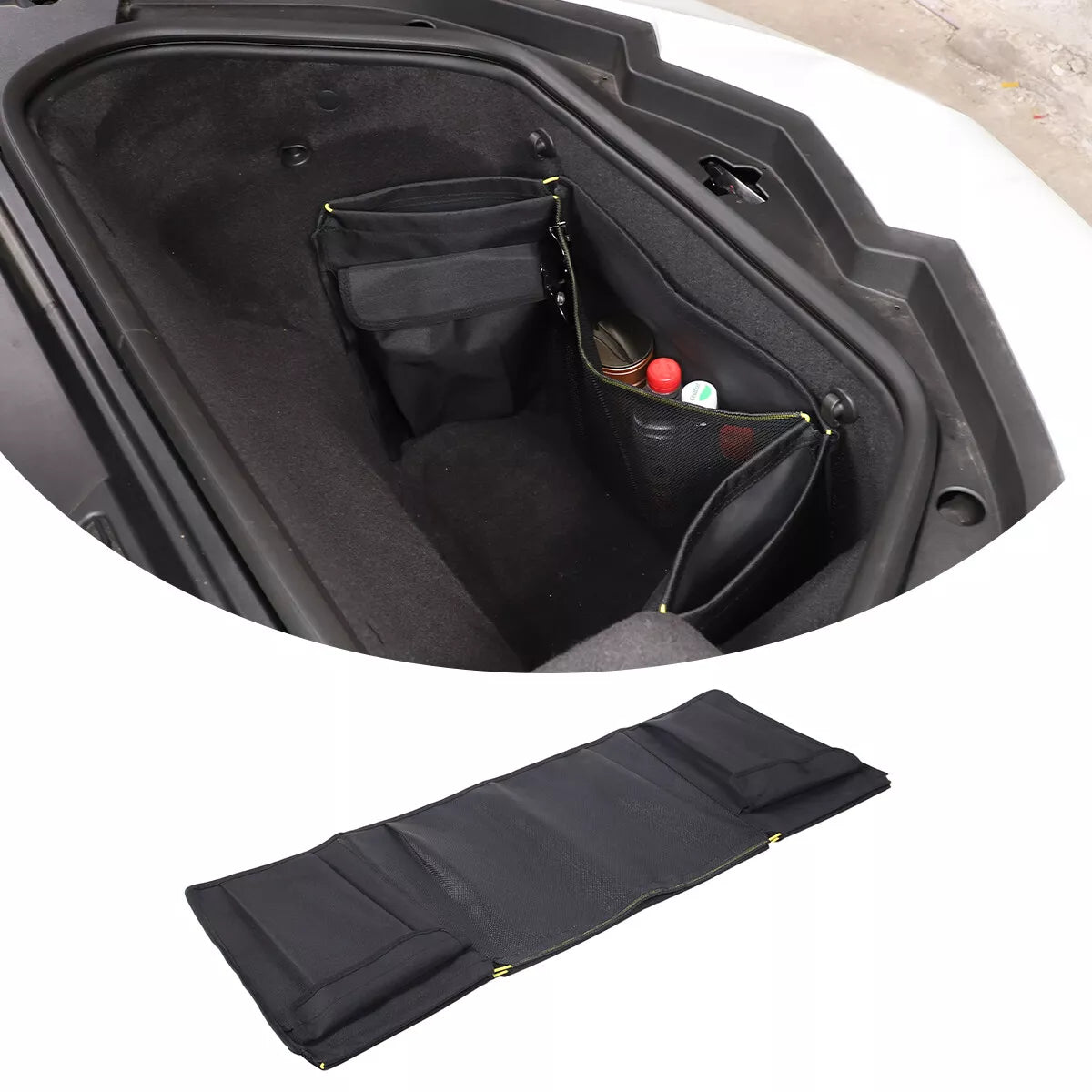 C8 Corvette Front Trunk Storage Net Organizer