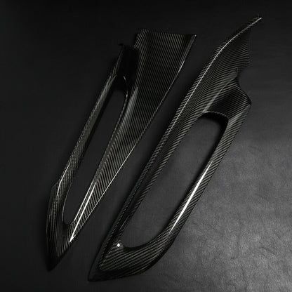 C8 Corvette Carbon Fiber Window Switch Frame Trim Covers | Next-Gen Carbon