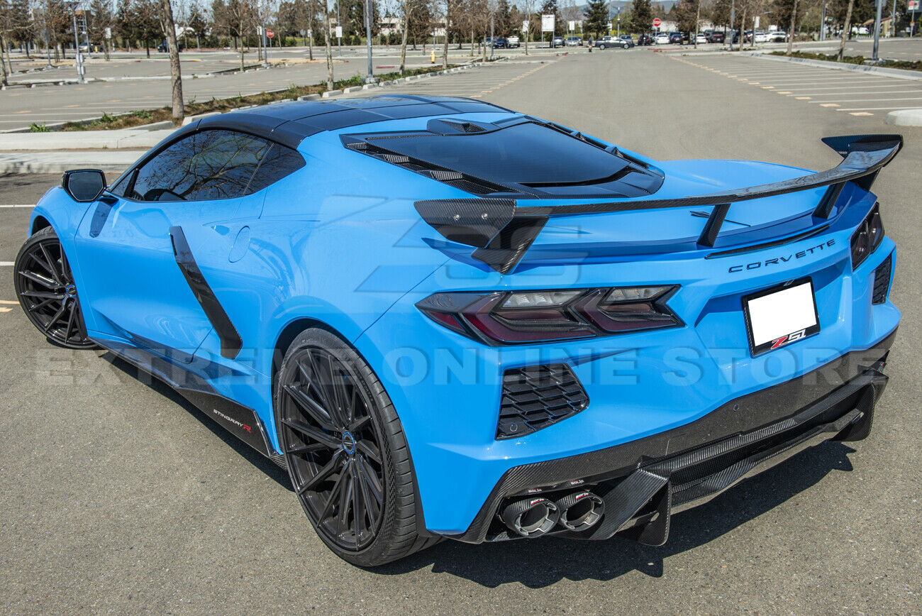 C8 Corvette Coupe Carbon Fiber Rear Decklid Camera Cover