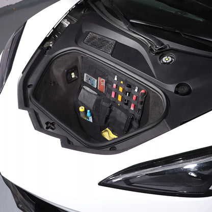 C8 Corvette Front Trunk Center Storage Net Organizer