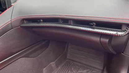 C8 Corvette Carbon Fiber Interior Dash Trim Kit 3PC - (Black / Red / Blue / Forged) | Stingray / Z06 / E-Ray