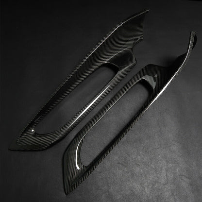 C8 Corvette Carbon Fiber Window Switch Frame Trim Covers | Next-Gen Carbon