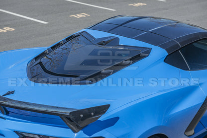 C8 Corvette Coupe Carbon Fiber Rear Decklid Camera Cover