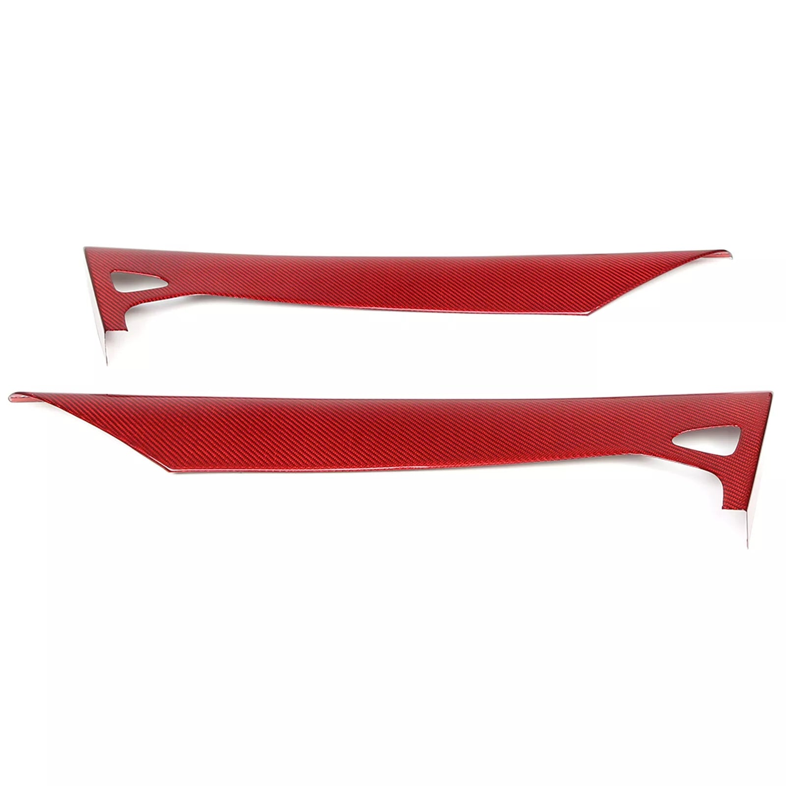 C8 Corvette Carbon Fiber Interior Inner Door Upper Covers | Next-Gen Carbon