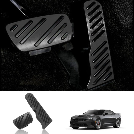 2016 - 24 Camaro Aluminum Gas and Brake Pedal Covers | Next-Gen Speed