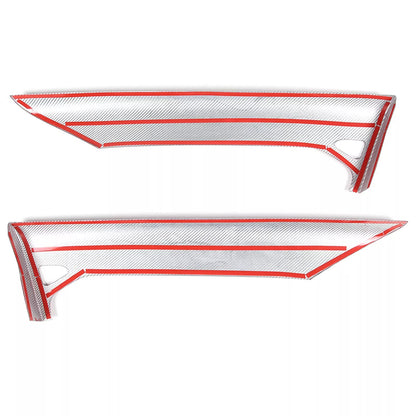 C8 Corvette Carbon Fiber Interior Inner Door Upper Covers | Next-Gen Carbon