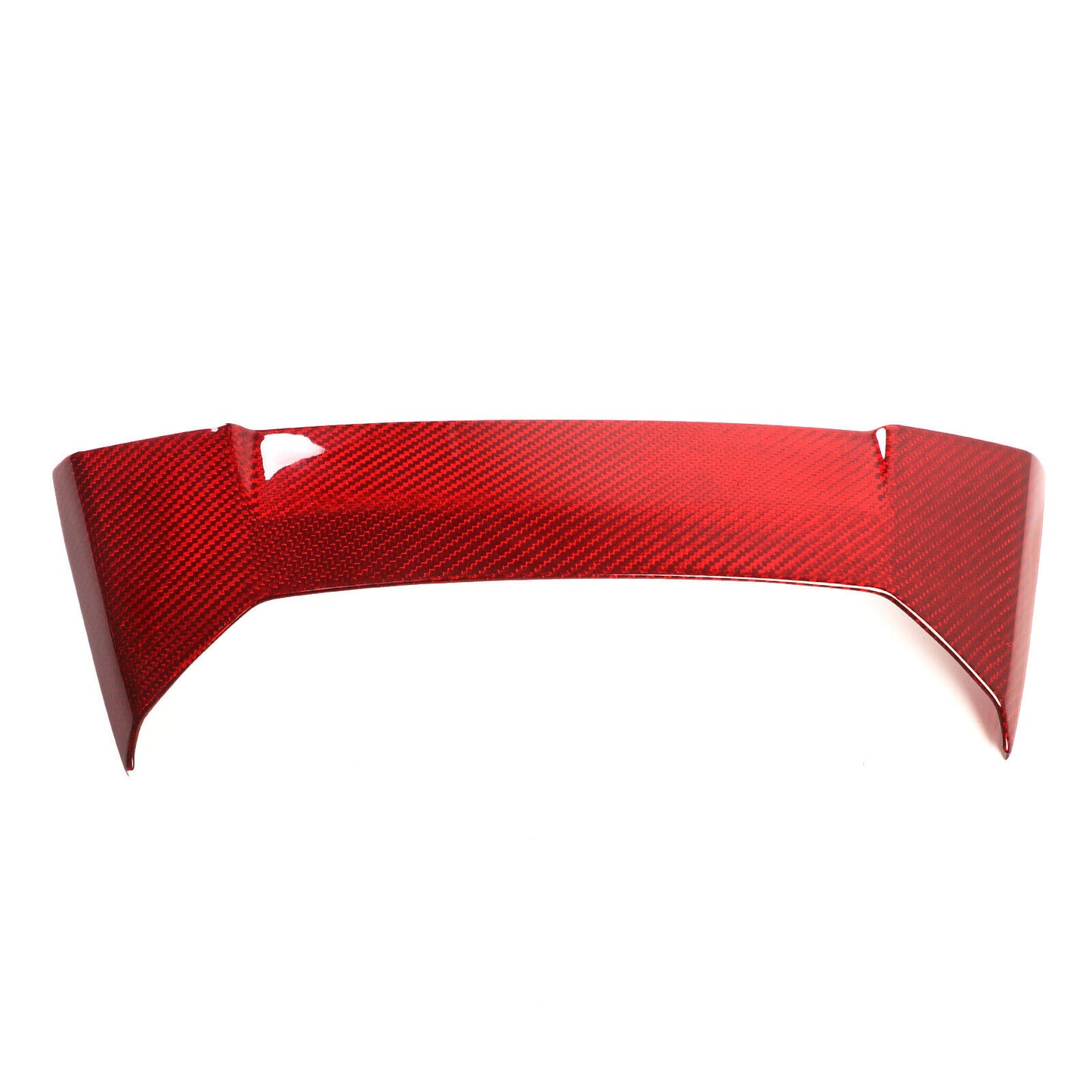 C8 Corvette Carbon Fiber Upper Waterfall Cover (Coupe/Convertible)  | Black / Red Carbon