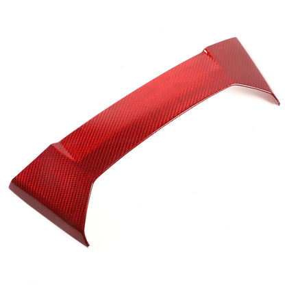 C8 Corvette Carbon Fiber Upper Waterfall Cover (Coupe/Convertible)  | Black / Red Carbon