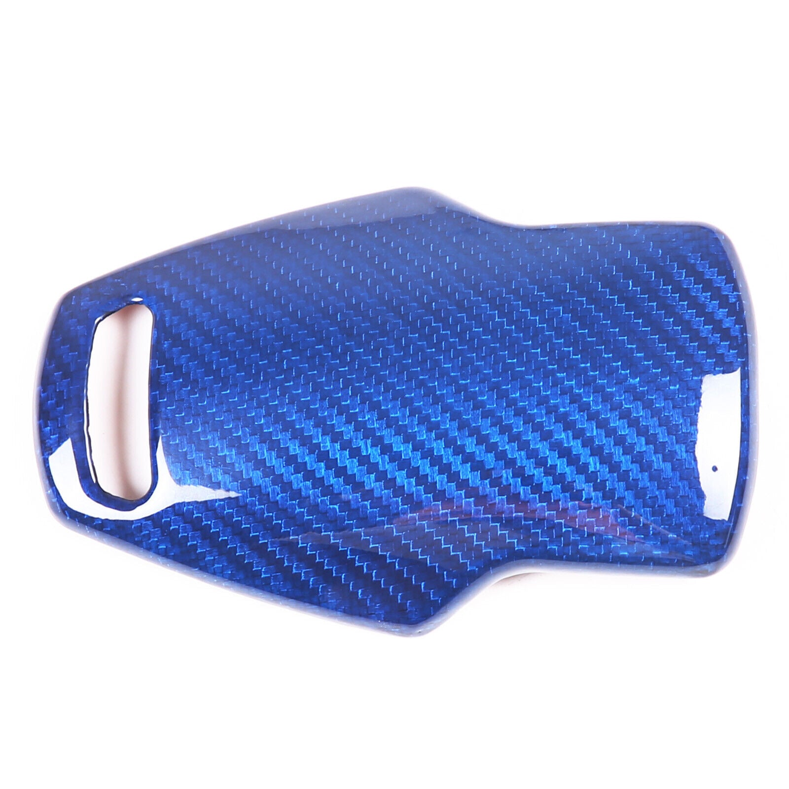C8 Corvette Carbon Fiber Mode Selector Cover (With/Without Logo) | Black / Red / Blue Carbon