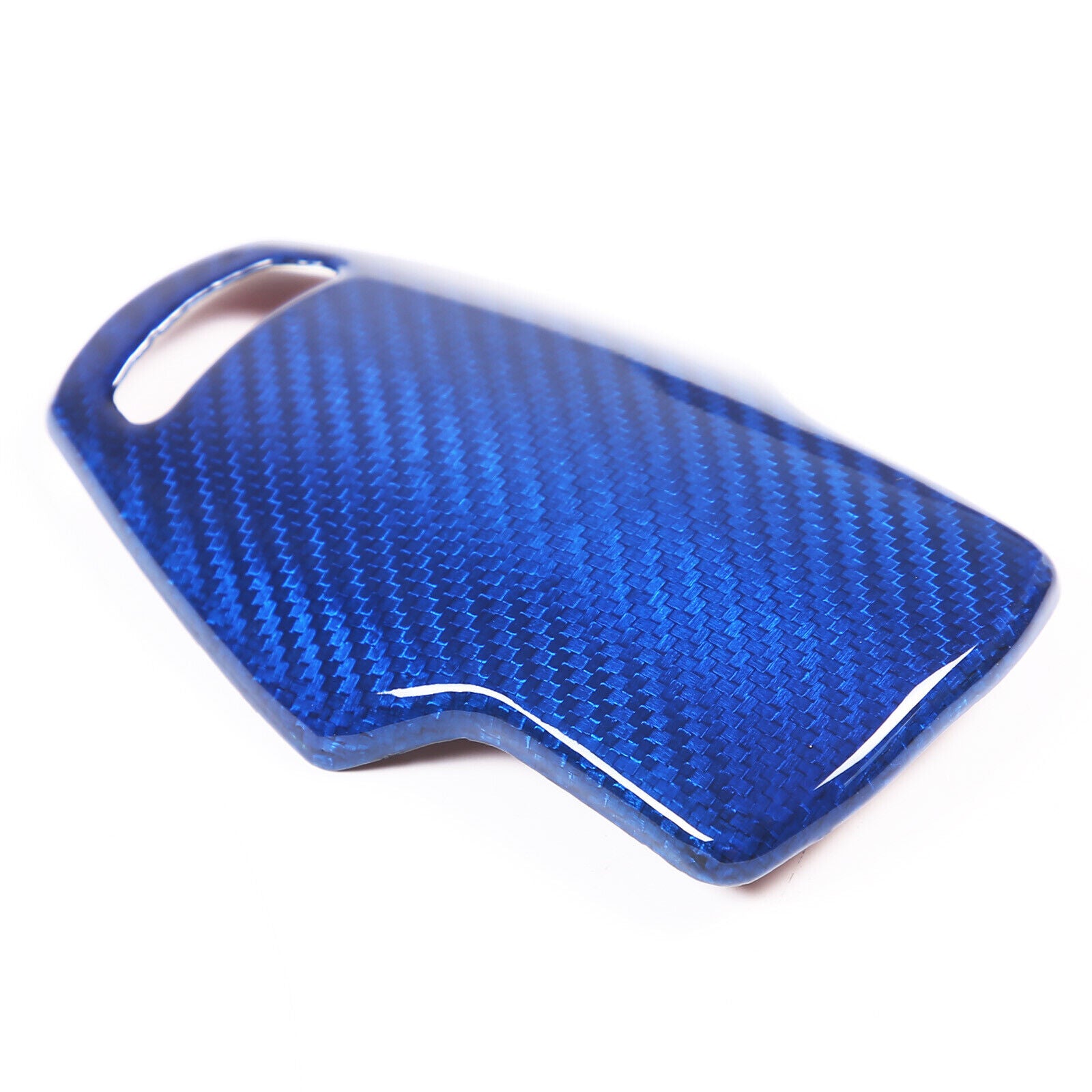 C8 Corvette Carbon Fiber Mode Selector Cover (With/Without Logo) | Black / Red / Blue Carbon