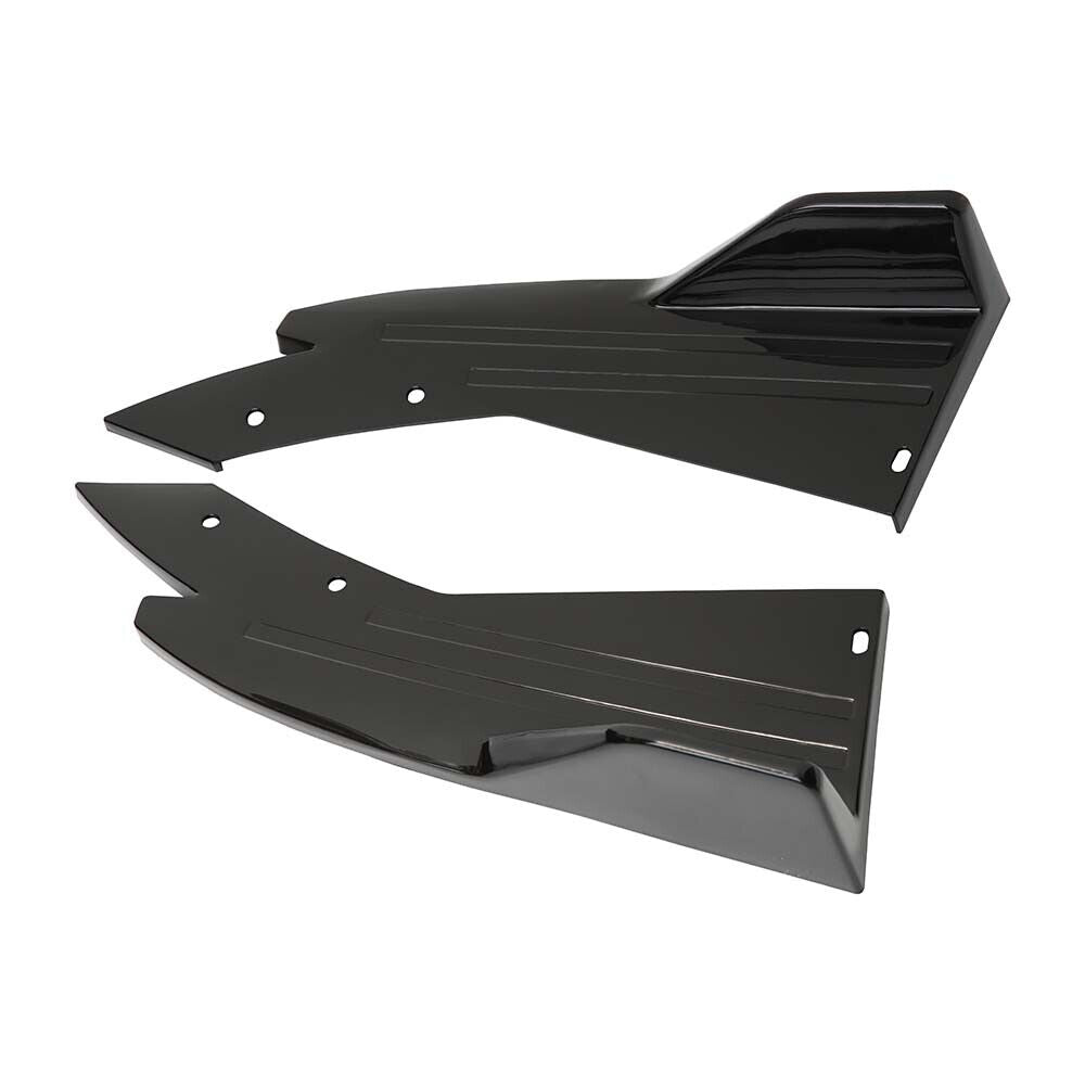 2010 - 24 Camaro Rear Diffuser Side Apron Splitters (Gloss/Matte/Carbon) | LT/RS/SS/LT1/ZL1