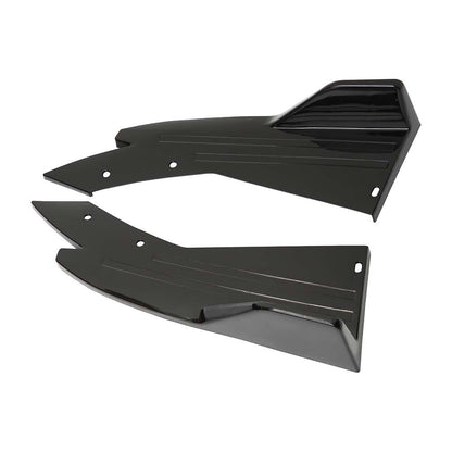 2010 - 24 Camaro Rear Diffuser Side Apron Splitters (Gloss/Matte/Carbon) | LT/RS/SS/LT1/ZL1