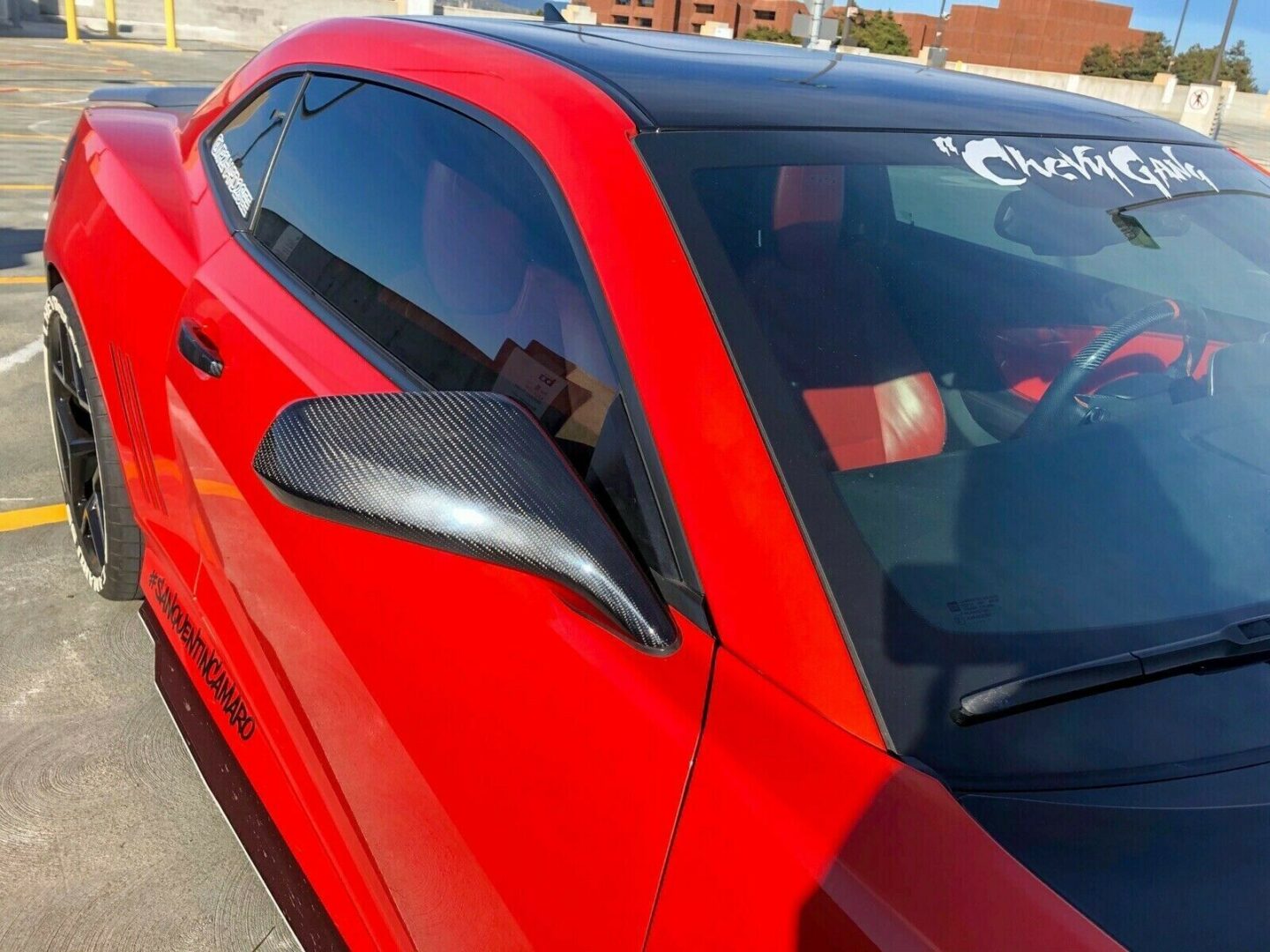 2010-2015 5th Gen Camaro Carbon Fiber Mirror Covers | Next-Gen Carbon