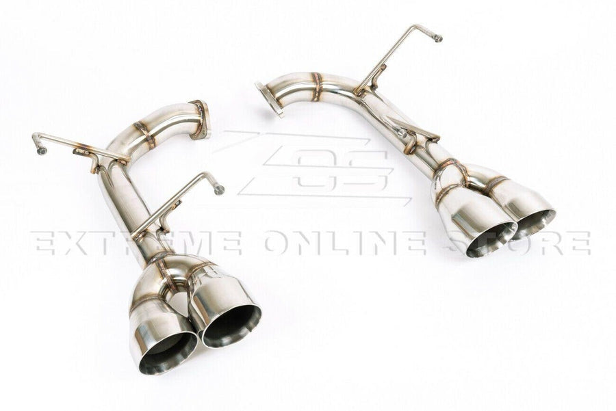 2015 - 21 WRX / STI Muffler Delete Axel Back 4" Quad Tip Exhaust
