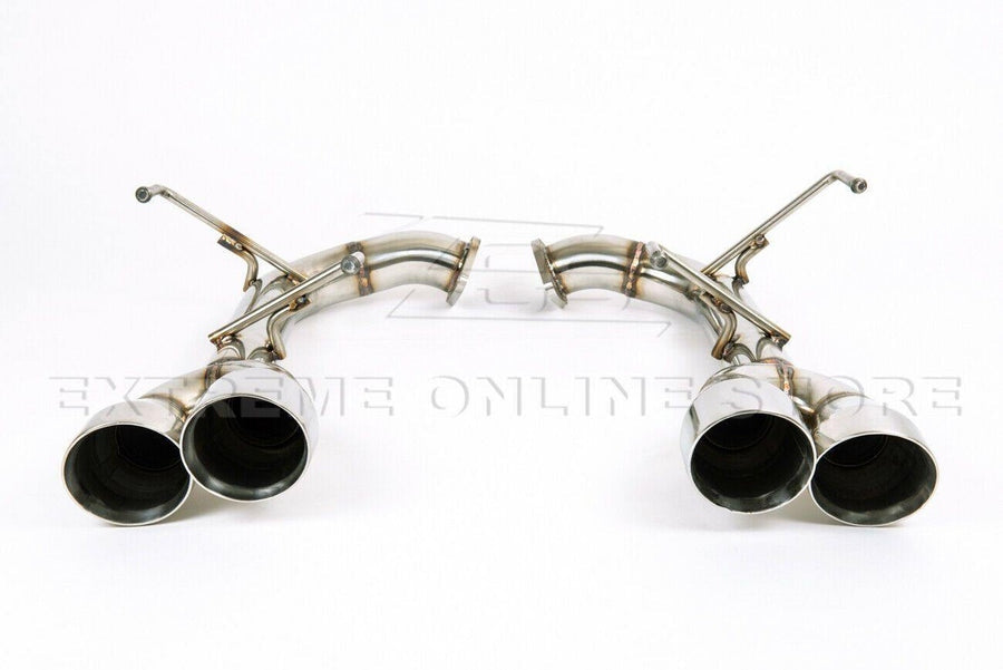 2015 - 21 WRX / STI Muffler Delete Axel Back 4" Quad Tip Exhaust